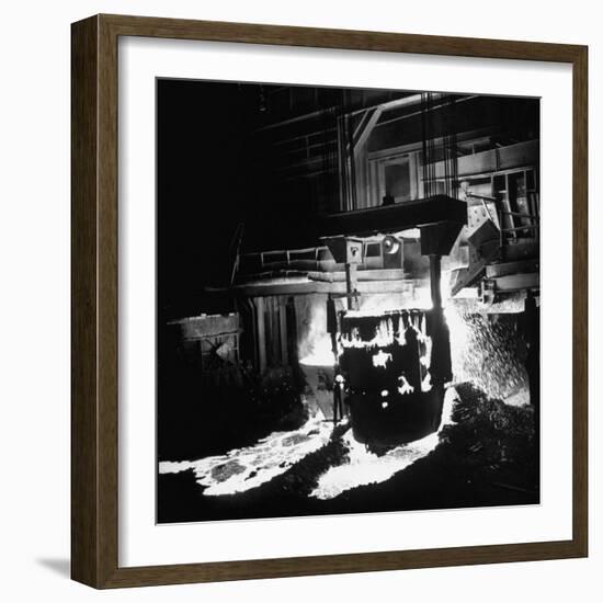 Manufacturing Steel-Fritz Goro-Framed Photographic Print