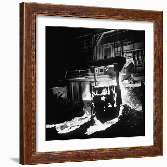 Manufacturing Steel-Fritz Goro-Framed Photographic Print