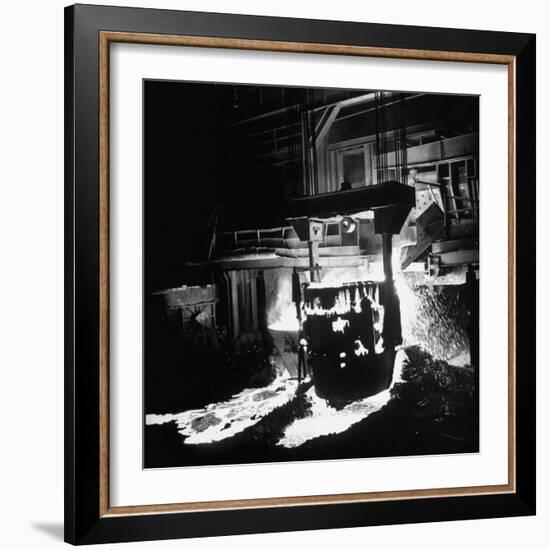 Manufacturing Steel-Fritz Goro-Framed Photographic Print