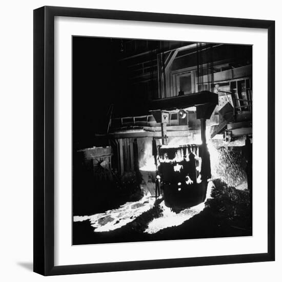 Manufacturing Steel-Fritz Goro-Framed Photographic Print