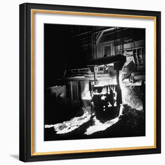 Manufacturing Steel-Fritz Goro-Framed Photographic Print