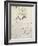 Manuscript B-Leonardo da Vinci-Framed Giclee Print