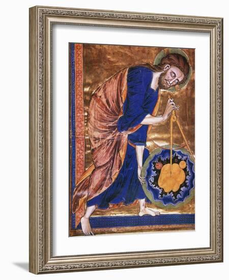 Manuscript Illumination-null-Framed Giclee Print