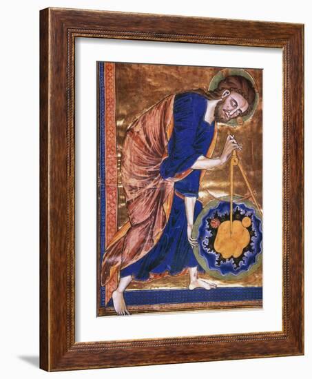 Manuscript Illumination-null-Framed Giclee Print