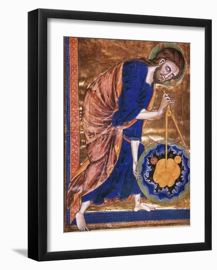 Manuscript Illumination-null-Framed Giclee Print