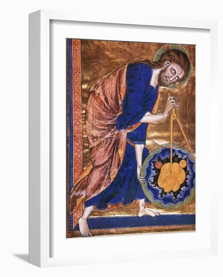 Manuscript Illumination-null-Framed Giclee Print