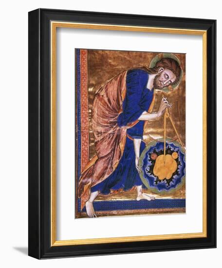 Manuscript Illumination-null-Framed Giclee Print