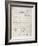 Manuscript Score for King David-Arthur Walker Redgate-Framed Giclee Print