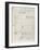 Manuscript Score for King David-Arthur Walker Redgate-Framed Giclee Print