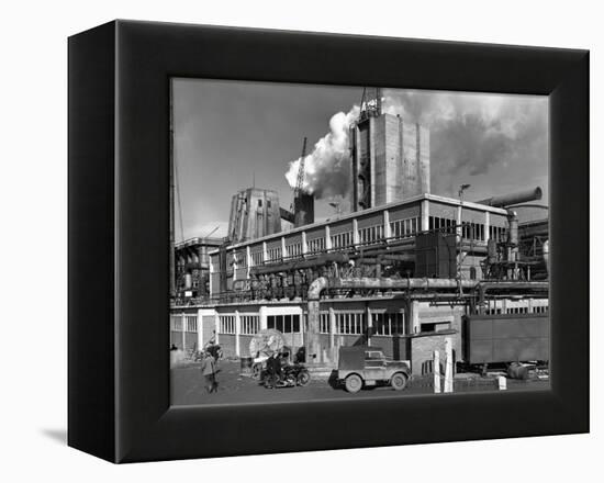 Manvers Coal Processing Plant, Wath Upon Dearne, Near Rotherham, South Yorkshire, January 1957-Michael Walters-Framed Premier Image Canvas