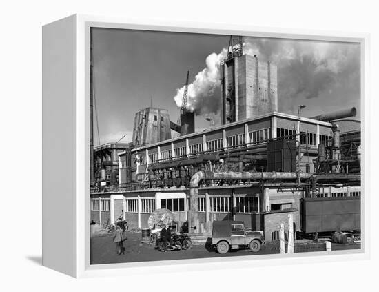 Manvers Coal Processing Plant, Wath Upon Dearne, Near Rotherham, South Yorkshire, January 1957-Michael Walters-Framed Premier Image Canvas