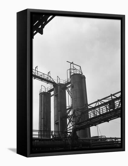 Manvers Main Coke Ovens, Wath Upon Dearne, Near Rotherham, South Yorkshire, 1963-Michael Walters-Framed Premier Image Canvas