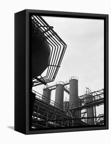 Manvers Main Coke Ovens, Wath Upon Dearne, Near Rotherham, South Yorkshire, 1963-Michael Walters-Framed Premier Image Canvas