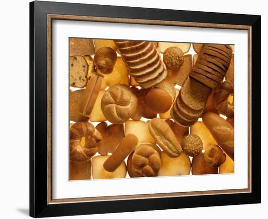 Many Breads, Rolls and Sweet Pastries-Colin Erricson-Framed Photographic Print