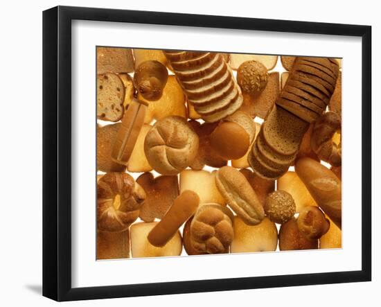 Many Breads, Rolls and Sweet Pastries-Colin Erricson-Framed Photographic Print