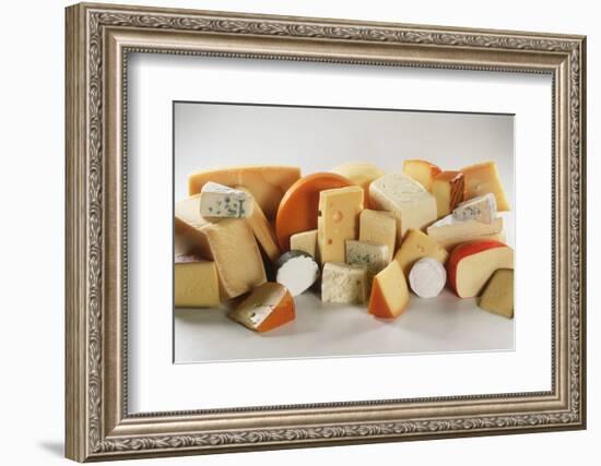 Many Different Types of Cheese-Davorin Marjanovic-Framed Photographic Print