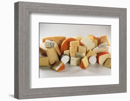 Many Different Types of Cheese-Davorin Marjanovic-Framed Photographic Print