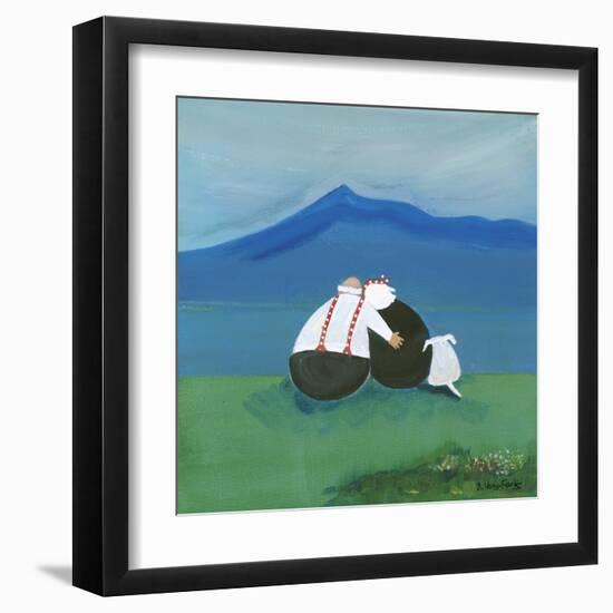 Many Dreams to Dream-Jennifer Verny-Franks-Framed Giclee Print