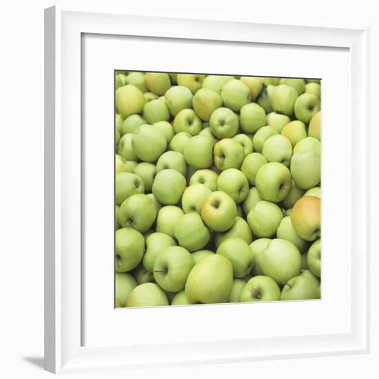 Many Green Apples (Full Frame)-Foodcollection-Framed Photographic Print