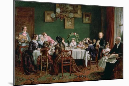 Many Happy Returns of the Day, 1856-William Powell Frith-Mounted Giclee Print