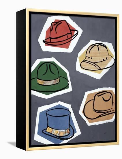 Many Hats-Clayton Rabo-Framed Premier Image Canvas