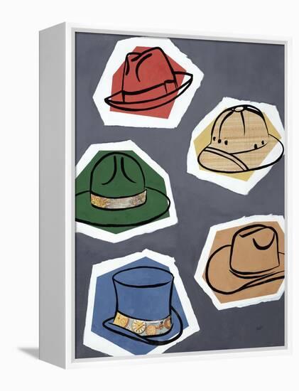 Many Hats-Clayton Rabo-Framed Premier Image Canvas