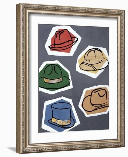 Many Hats-Clayton Rabo-Framed Giclee Print