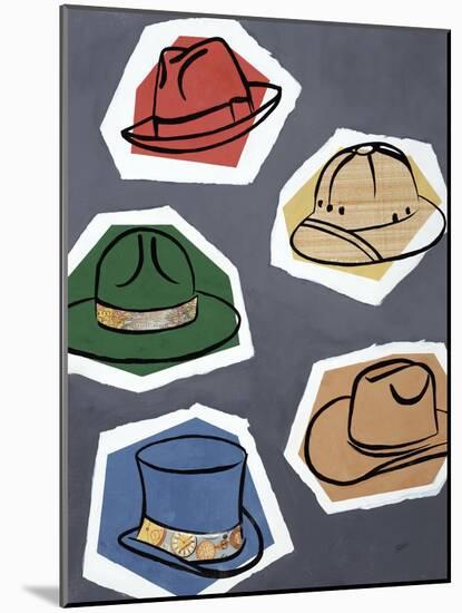 Many Hats-Clayton Rabo-Mounted Giclee Print