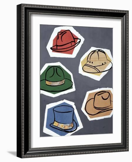 Many Hats-Clayton Rabo-Framed Giclee Print