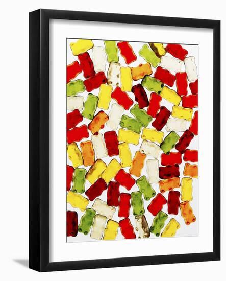 Many Jelly Bears-Hermann Mock-Framed Photographic Print