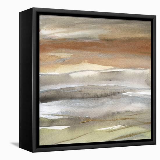 Many Layers II-Carol Robinson-Framed Stretched Canvas