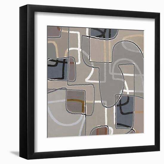 Many Shades 3, 2024-Parker Ross-Framed Art Print