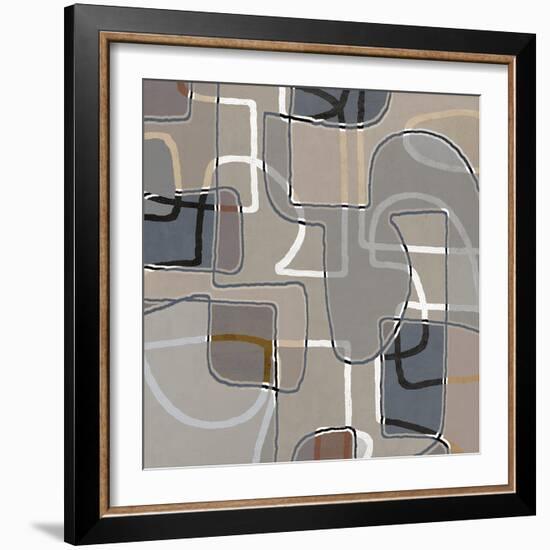 Many Shades 3, 2024-Parker Ross-Framed Art Print