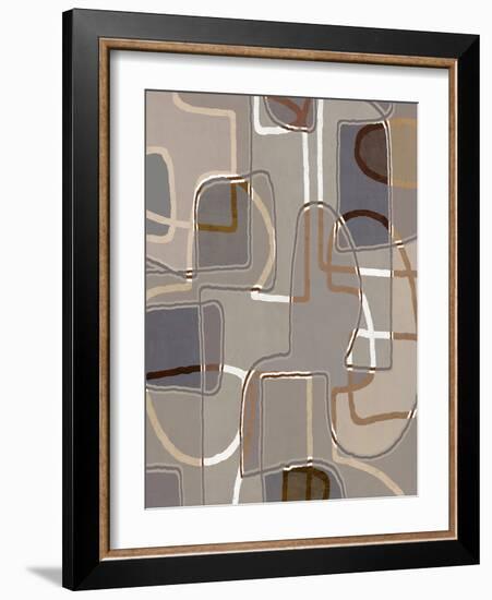 Many Shades 4, 2024-Parker Ross-Framed Art Print