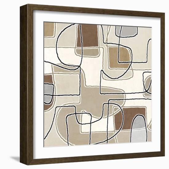 Many Shades 6, 2024-Parker Ross-Framed Art Print