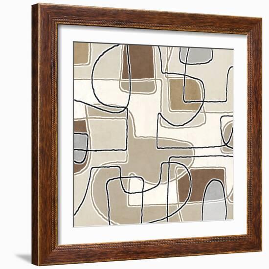 Many Shades 6, 2024-Parker Ross-Framed Art Print