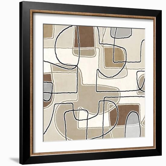 Many Shades 6, 2024-Parker Ross-Framed Art Print