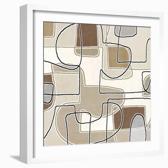 Many Shades 6, 2024-Parker Ross-Framed Art Print