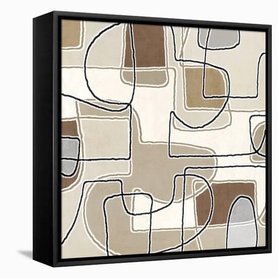 Many Shades 6, 2024-Parker Ross-Framed Stretched Canvas