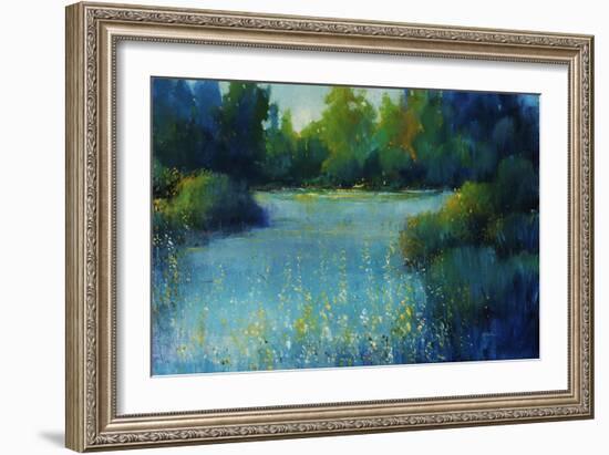 Many Shades of Blue-Tim O'toole-Framed Giclee Print