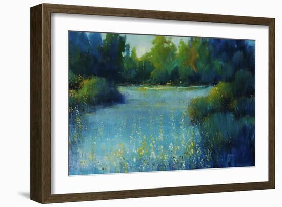 Many Shades of Blue-Tim O'toole-Framed Giclee Print