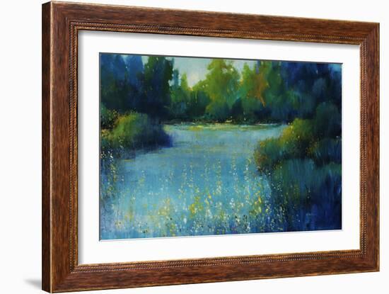 Many Shades of Blue-Tim O'toole-Framed Giclee Print