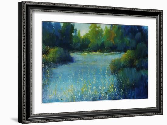 Many Shades of Blue-Tim O'toole-Framed Giclee Print