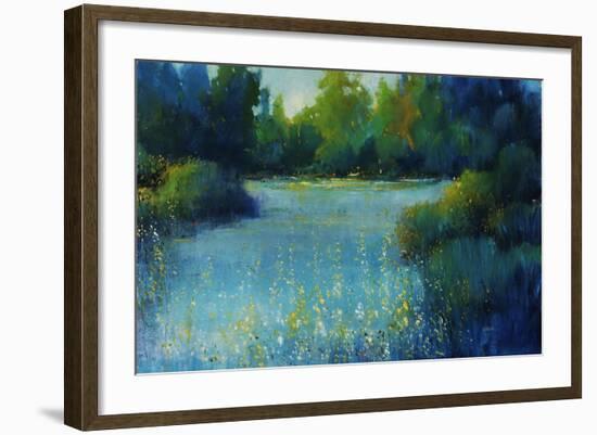 Many Shades of Blue-Tim O'toole-Framed Premium Giclee Print