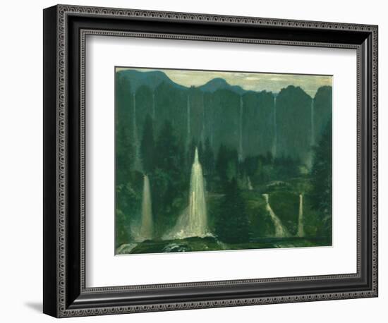 Many Waters (Waterfalls)-Arthur Bowen Davies-Framed Giclee Print