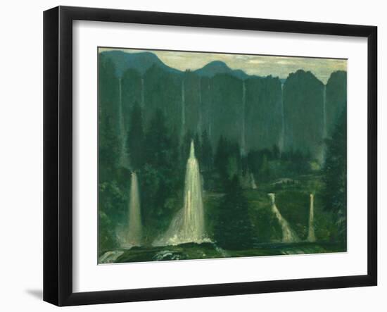 Many Waters (Waterfalls)-Arthur Bowen Davies-Framed Giclee Print