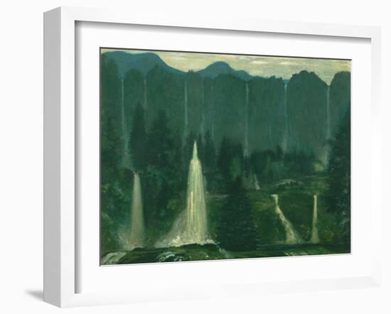 Many Waters (Waterfalls)-Arthur Bowen Davies-Framed Giclee Print