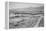 Manzanar from Guard Tower, Summer Heat-Ansel Adams-Framed Stretched Canvas
