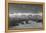 Manzanar Street Scene, Spring-Ansel Adams-Framed Stretched Canvas