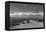 Manzanar Street Scene, Spring-Ansel Adams-Framed Stretched Canvas